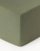 Džersejová elastická plachta na boxspring posteľ Thany