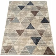 Koberec Safir 323 béžový / sivý