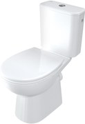 Deante Deante, WC kombi 635x350x755 mm + toaletné WC sedadlo, biela lesklá, DEA-CDFD6RPS