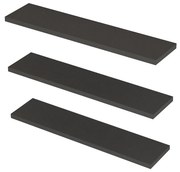 Polička Boss Anthracite, 3 ks