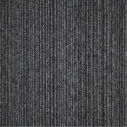 Tapibel, Kobercový štvorec Coral Lines 60345-50 šedo-čierny 50 x 50 cm, chodba / predsieň
