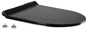 Mexen pomaly klesajúca doska slim, duroplast, čierna - 39010185