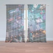 Sablio Záclony Pohľad z výšky: 2ks 150x250cm