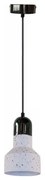 Luster na lanku TERRAZZO 1xE27/60W/230V pr. 12 cm krémová