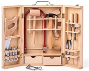 Kovové náradie v drevenom boxe – veľké