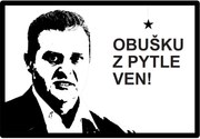 Predložka Obušku z vreca von 40x60 cm, 40x60, čiernobiela, GDmats