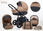 Kombinovaný kočík Raf-pol AXEL  - Beige (2-kombinácia)