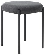 Tmavosivá kovová stolička Pelican – Unique Furniture