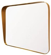 Zrkadlo SAT 80x60 cm zlatá SATZEVO6080ZL