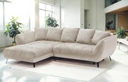 XXXLutz ROHOVÁ SEDAČKA, textil, béžová, svetlohnedá MID.YOU - Sedačky - 000694008401