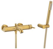 KFA Armatura 5034-520-31 - Vaňová sada s batériou MOZA zlatá