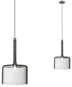 Toolight Toolight, stropné svietidlo 1xG4, APP1701-1CP GREY A, šedé sklo, OSW-04309