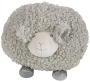 Plyšová hračka kučeravá šedá veľká ovečka 20cm - 22 * 20 * 17cm