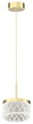 Závesné LED svietidlo Elegance, 1x LED 9w, 4000k, g