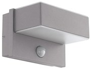 Eglo 97159 - LED Vonkajšie nástenné svietidlo so senzorom AZZINANO 2xLED/5,6W/230V