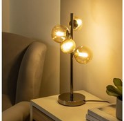 Brilagi - LED Stolná lampa MILLA 4xG9/3W/230V lesklý chróm/zlatá