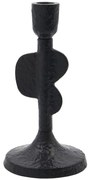 House Doctor Kovový svietnik Donna Black 20 cm