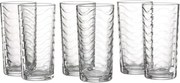 Súprava pohárov (6 ks) Wave 250 ml%