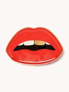 Porcelánový dekoračný podnos Lips