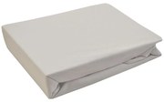 Plachta na posteľ Jersey 120x200 biela 001