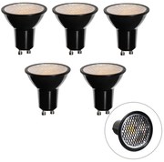 Sada 5 stmievateľných LED žiaroviek GU10 50 mm Honey Rate 6W 400 lm 3000K