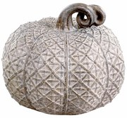 Hnedo-latté antik dekorácie tekvice Pumpkin antique S - Ø 8*7 cm