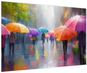 Obraz - Daždivý deň (90x60 cm)