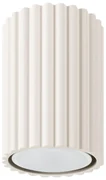 Sollux SL.1587 - Bodové svietidlo KARBON 1xGU10/10W/230V 10 cm krémová SLX1262