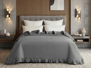 Prehoz na posteľ MONTEGO, sivý Rozmer: 170 x 210 cm