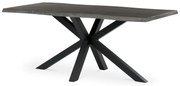 Jedálenský stôl 180 x 90 cm, sivý dub