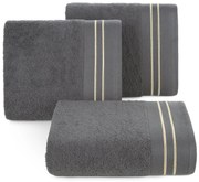 BAVLNENÝ UTERÁK OLIVIA 30X50 CM TMAVOSIVÁ