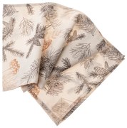 Vianočný Behúň vodeodolný Ihličie, 33 x 140 cm