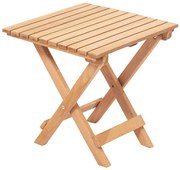 Záhradný stolík 40x40 cm bukové drevo