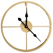 Dekoračné kovové nástenné hodiny v modernom minimalistickom štýle