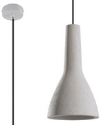 Závesné svietidlo Empoli, 1x betónové tienidlo