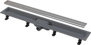 Sprchový žľab Alca 95 cm plast šedá mat čtverečky APZ9-950M
