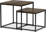 Sada 2 konferenčných stolíkov old wood AF-076 OLW