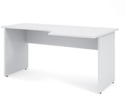 Ergonomický stôl Impress 160 x 90 cm, pravý, biela