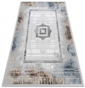 Koberec AKRYL VALS 0W1736 C69 47 slonia kosť / sivý