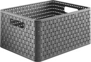 Úložný košík Country 18 l, antracitový%