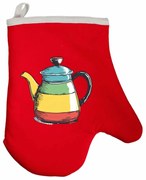 Kuchynská rukavica Teapop EMI, červená