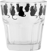 Pohárik na vodu s mačkami a srdiečkom Dog&Cat - Ø 8*8 cm / 200 ml