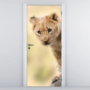 Fototapeta na dvere - Levíča (95x205cm)