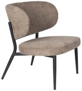 WL-Living Sanne čalúnené kreslo - Svetlohnedá