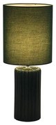 Searchlight EU22353GR - Stolná lampa GROOVE 1xE14/60W/230V zelená
