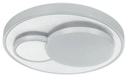 Eglo 75664 - LED Stropné svietidlo LEPRESO LED/19,5W/230V pr.38,5cm matný chróm