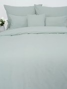 Francúzske bavlnené obliečky Renforcé - Jasmine sivozelená