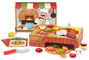 Woody Pizzeria Carlo, didaktická hra s vkladacími tvarmi
