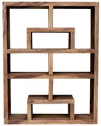 Knižnica Tara 140x180x35 indický masív palisander Natural