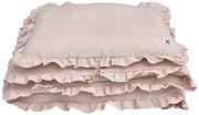 Bellamy Ľanové obliečky do postieľky DUSTY PINK, vel. M